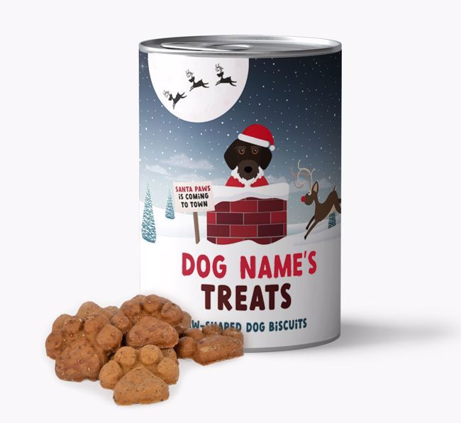 Santa Paws: Personalised {breedFullName} Biscuits